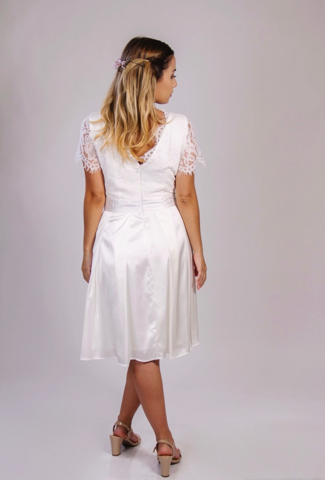 Vestido civil vintage 