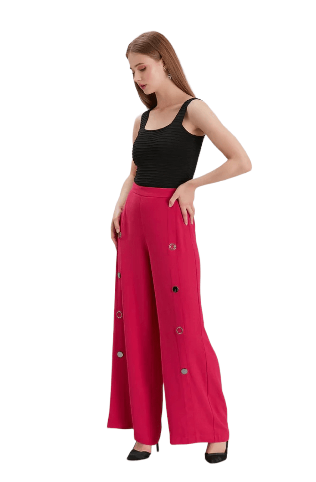 Pantalón fucsia talla 36