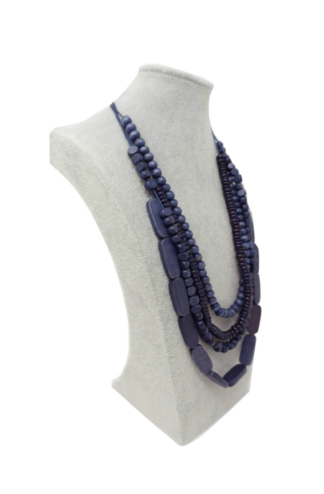 Collar casual azul